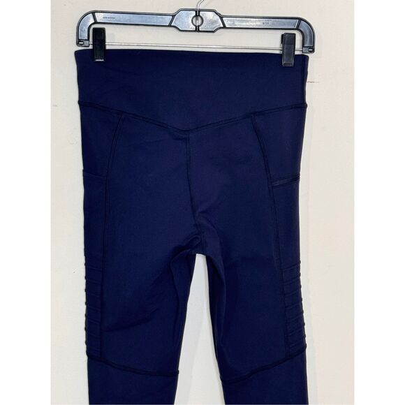 SMARTWOOL Merino Sport Moto Leggings Deep Navy M - Picture 7 of 8